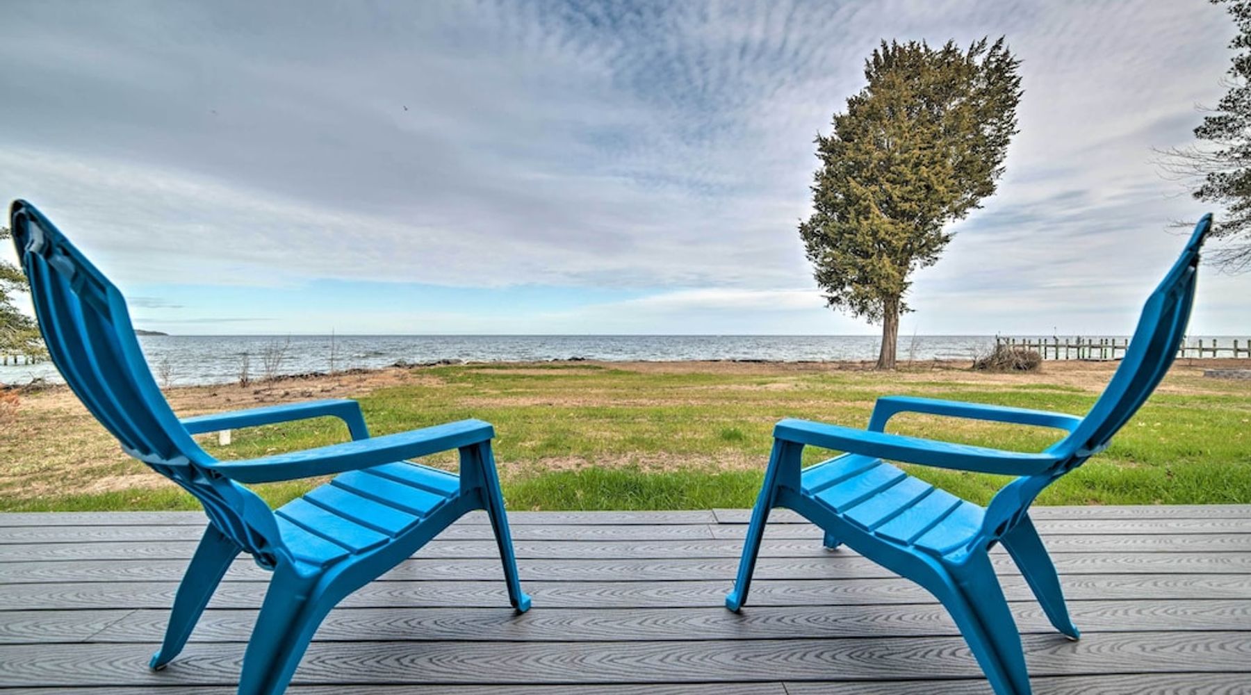 Scotland Beach has stunning views of the water!