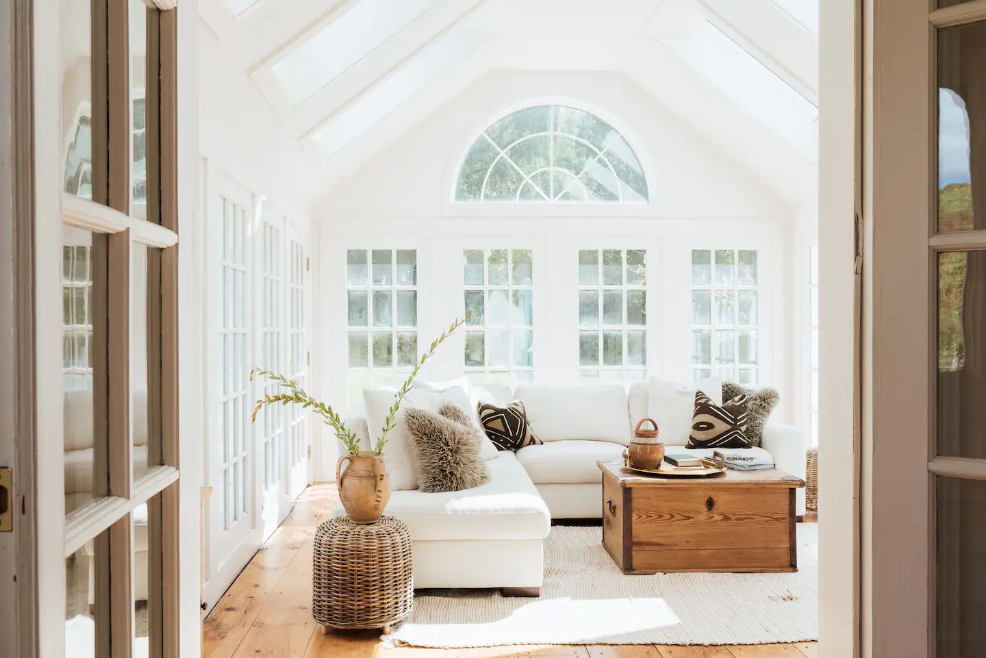 The sunniest sunroom.