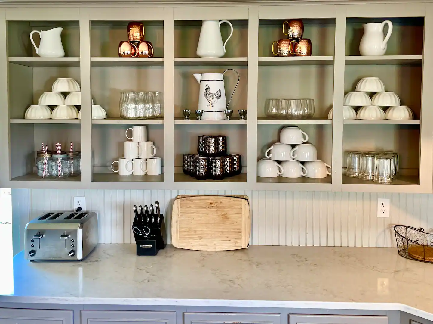 Completely equipped kitchen