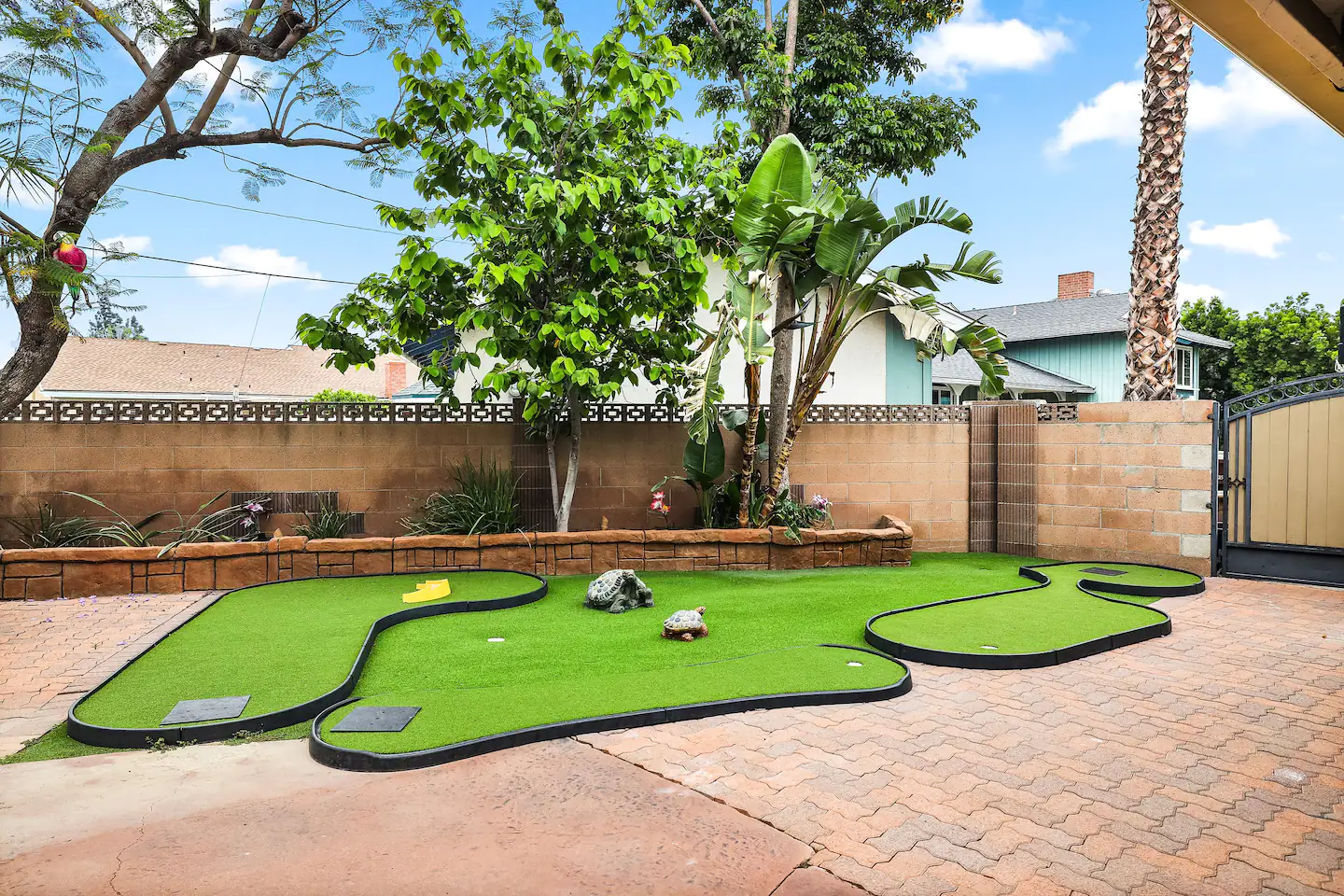 Miniature Golf Course with 4 Holes