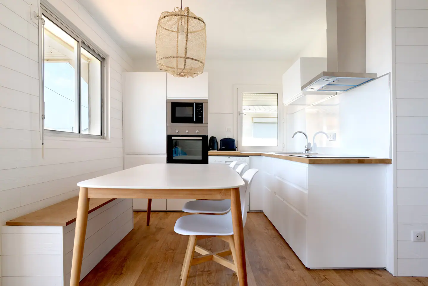 Modern kitchen with wonderful finish