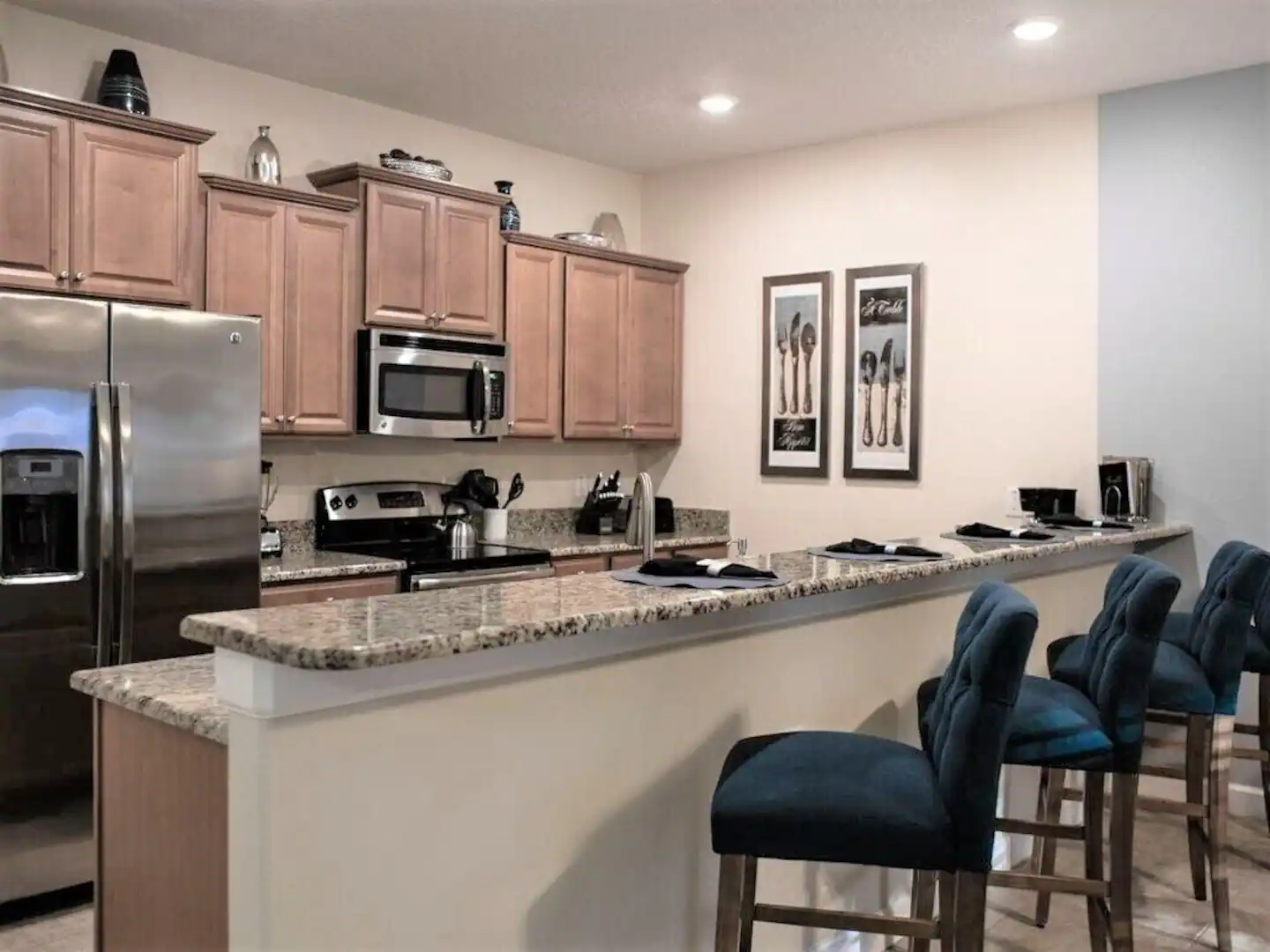 Well-appointed kitchen