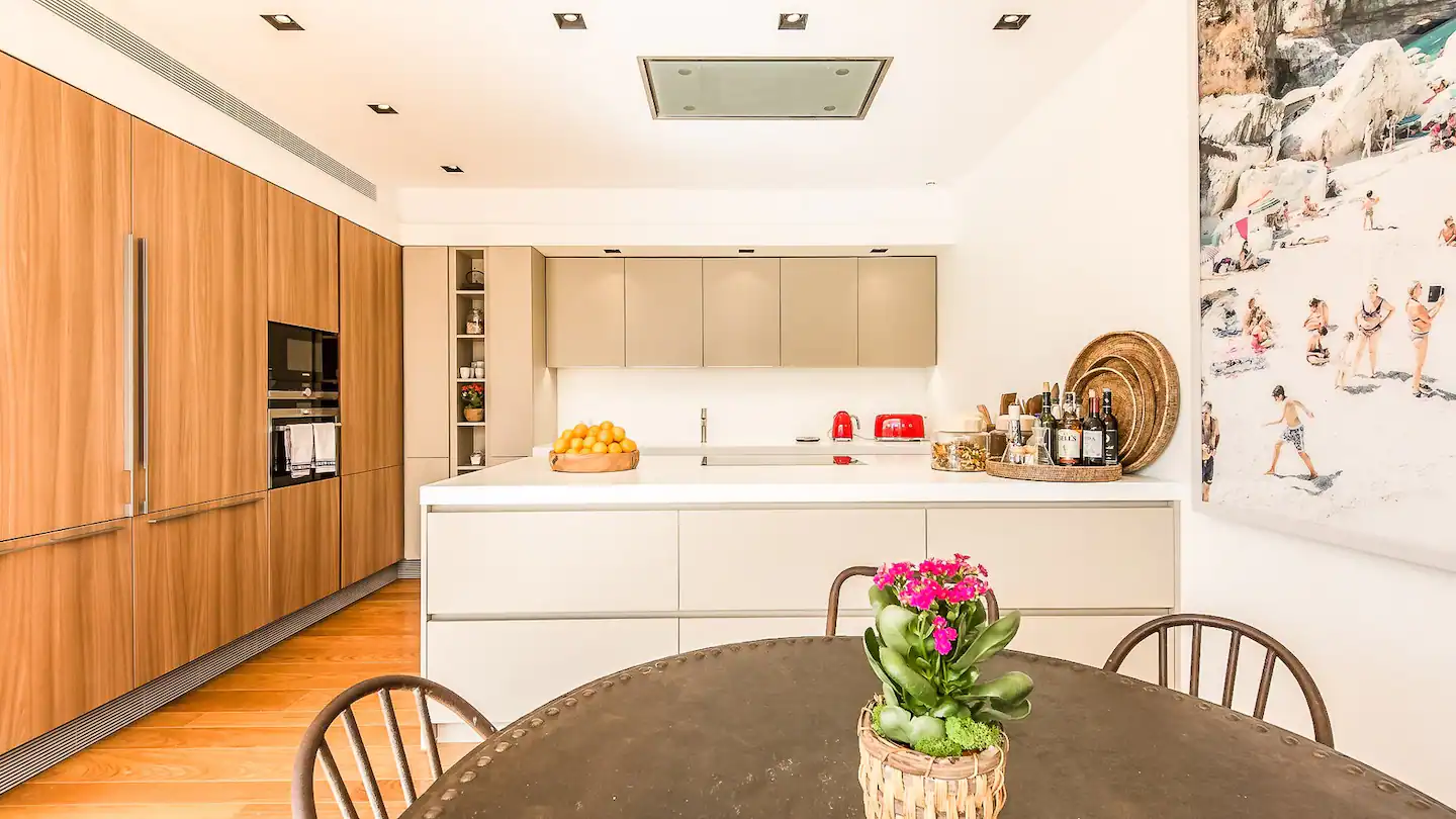 Modern culinary haven equipped for all your needs.