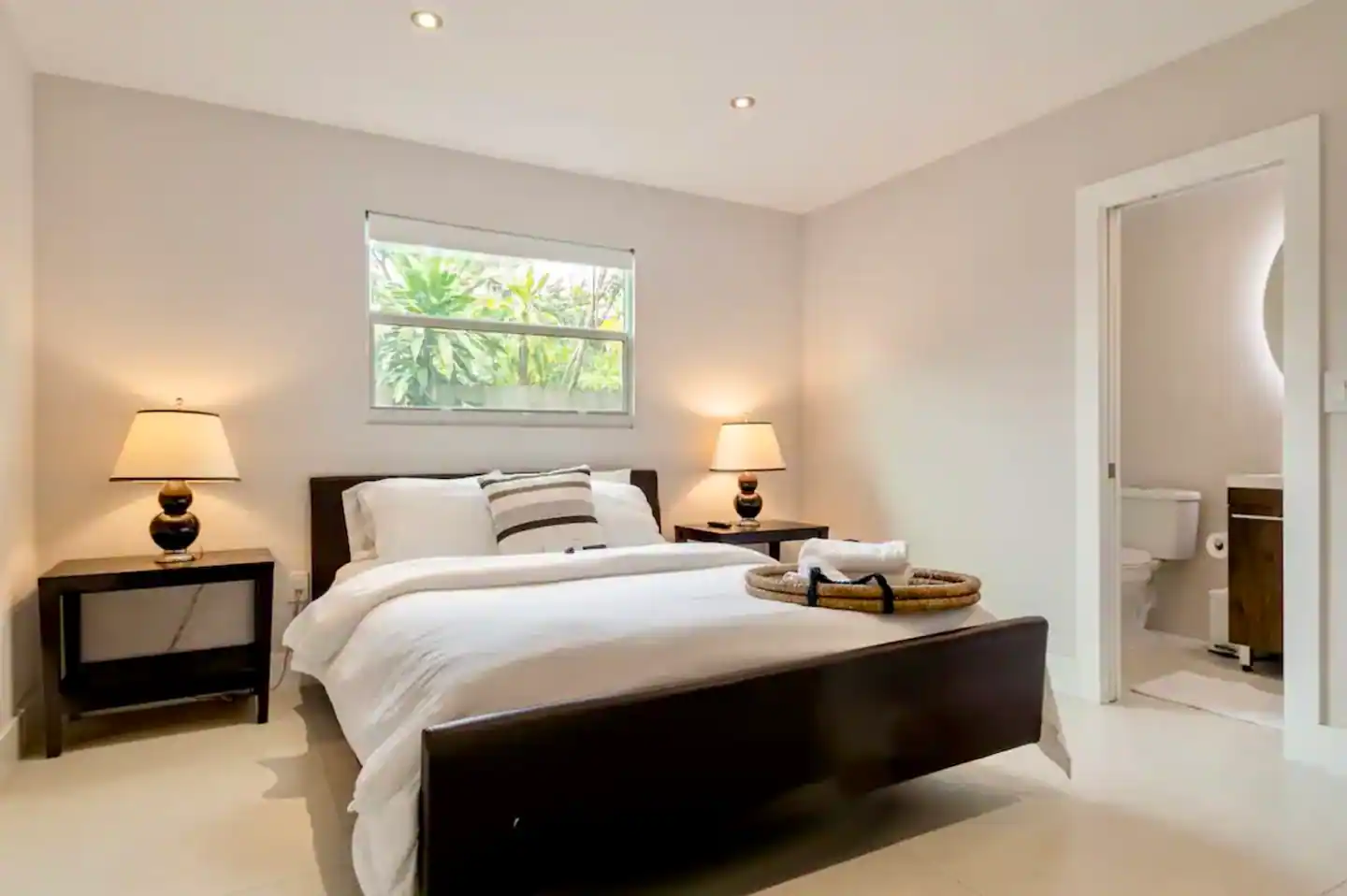 The Master Suite. Large bedroom, huge closet, and a perfectly appointed private bathroom.