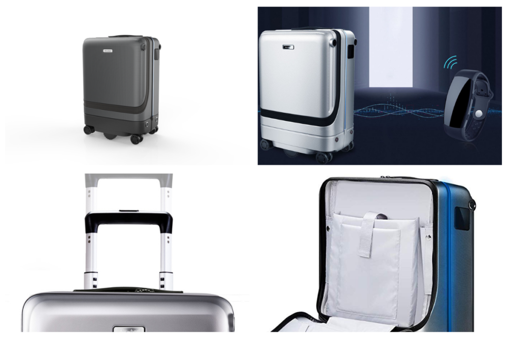 The smart luggage is not only practical, it is also innovative.