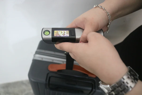The luggage scale can help you weigh your bags so you don't go beyond the limits.
