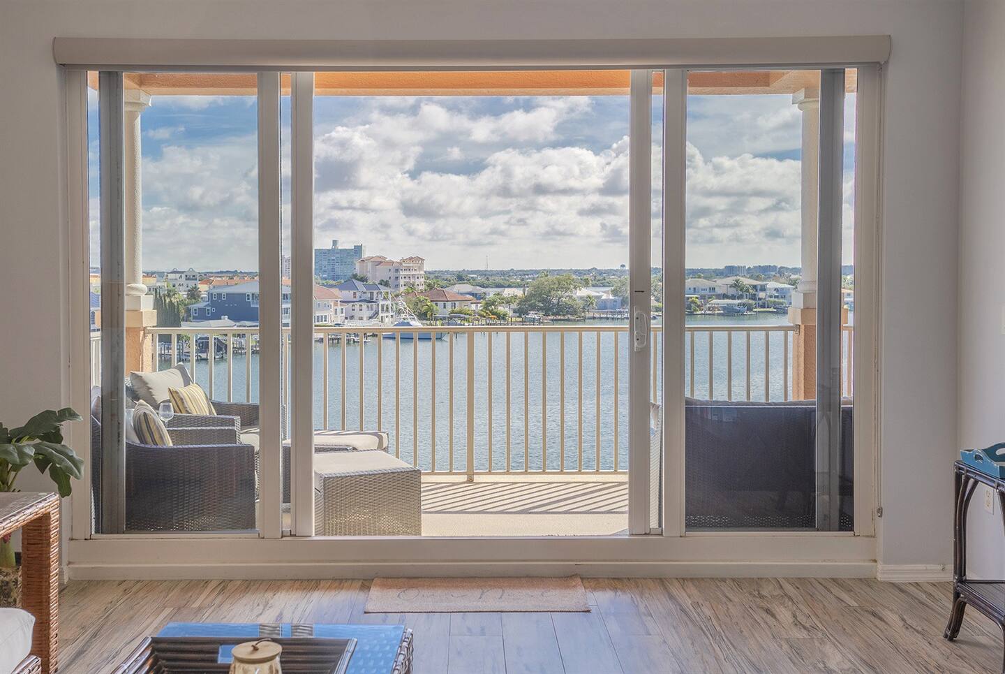 Panoramic Views Of Bay From Living Area