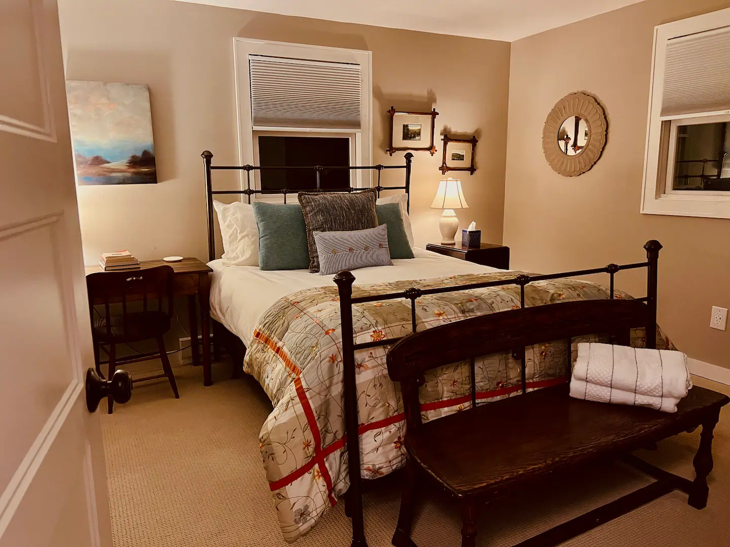 Master Bedroom *Queen Bed * Black-Out Shades * In-Suite Bathroom