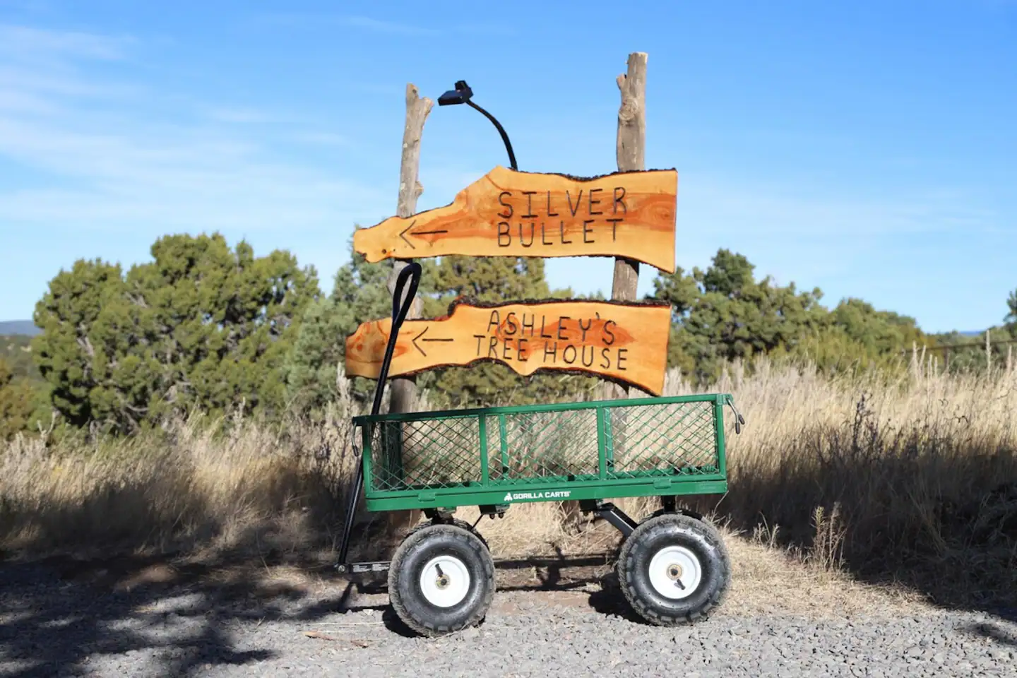A Gorilla Cart will be provided to help you transport your goods to the Zia Dome. Do expect a 3-4 min walk on a trail with gradual slopes.