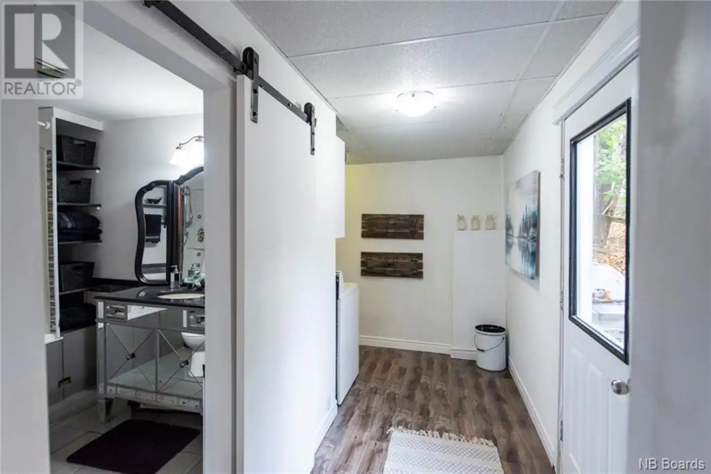Laundry room.