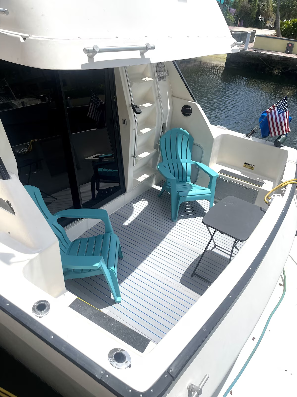 View from the deck
