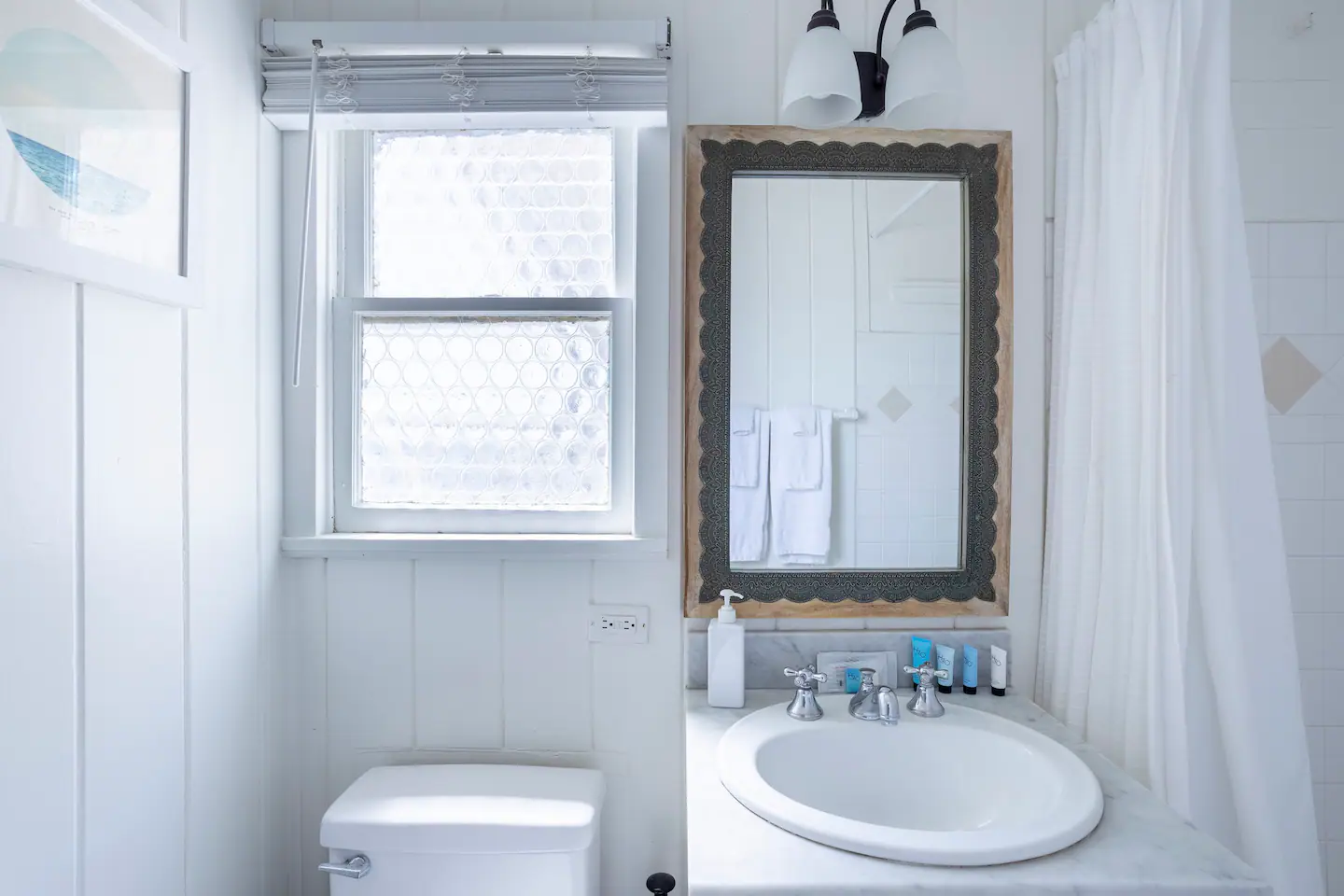 Charming Subway Tiled Bath