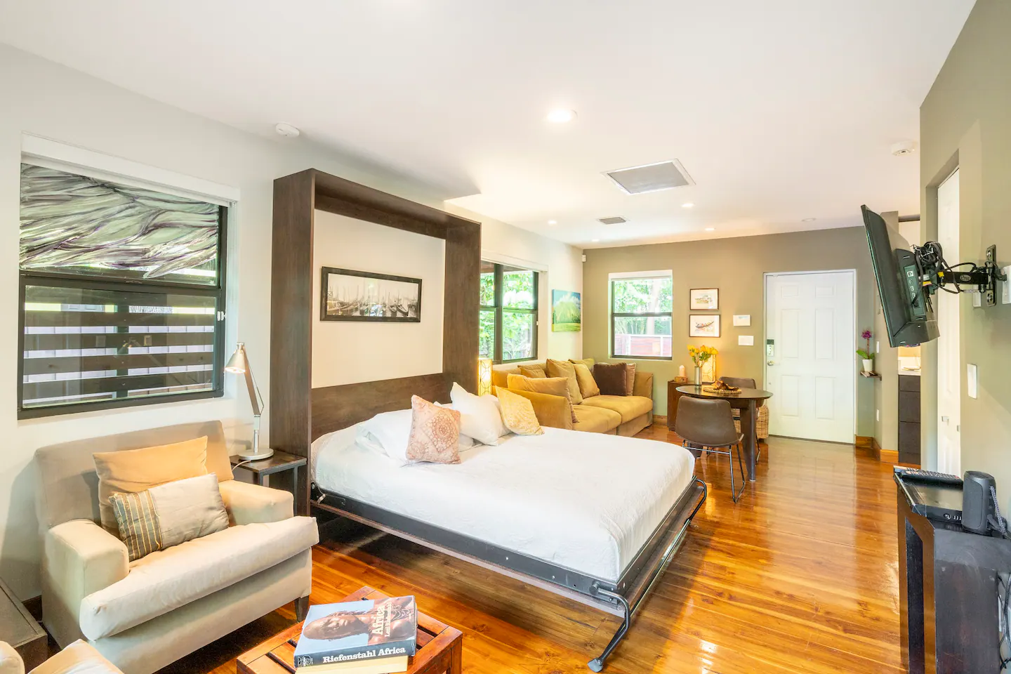 Experience the enchantment of wood floors from our family farm in Costa Rica, unique to our magical space