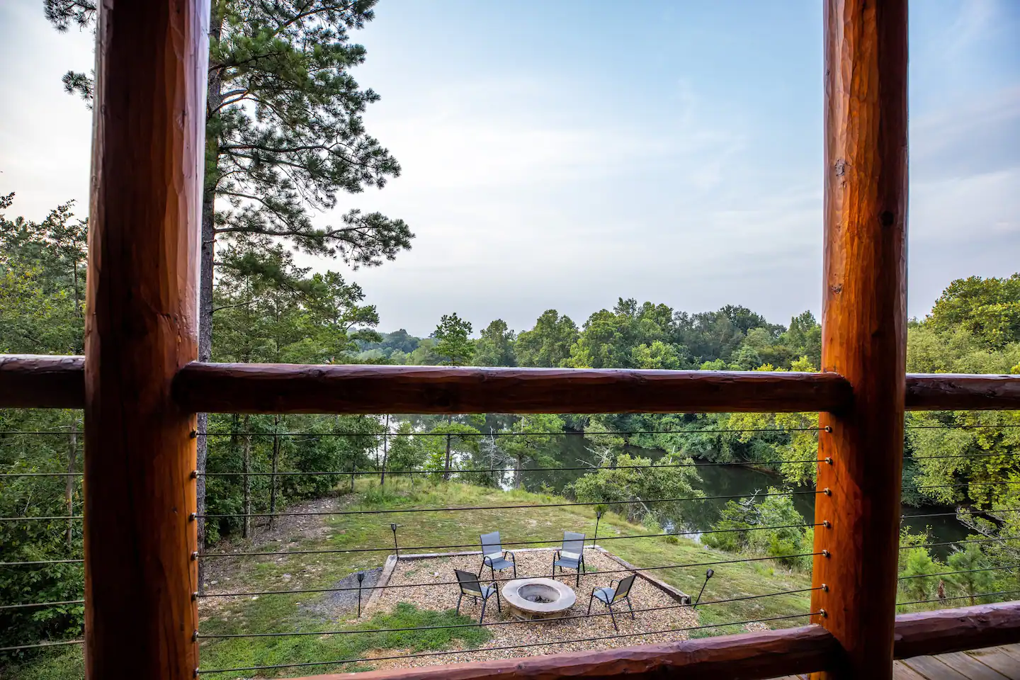 Mesmerizing View of the River looking upstream.