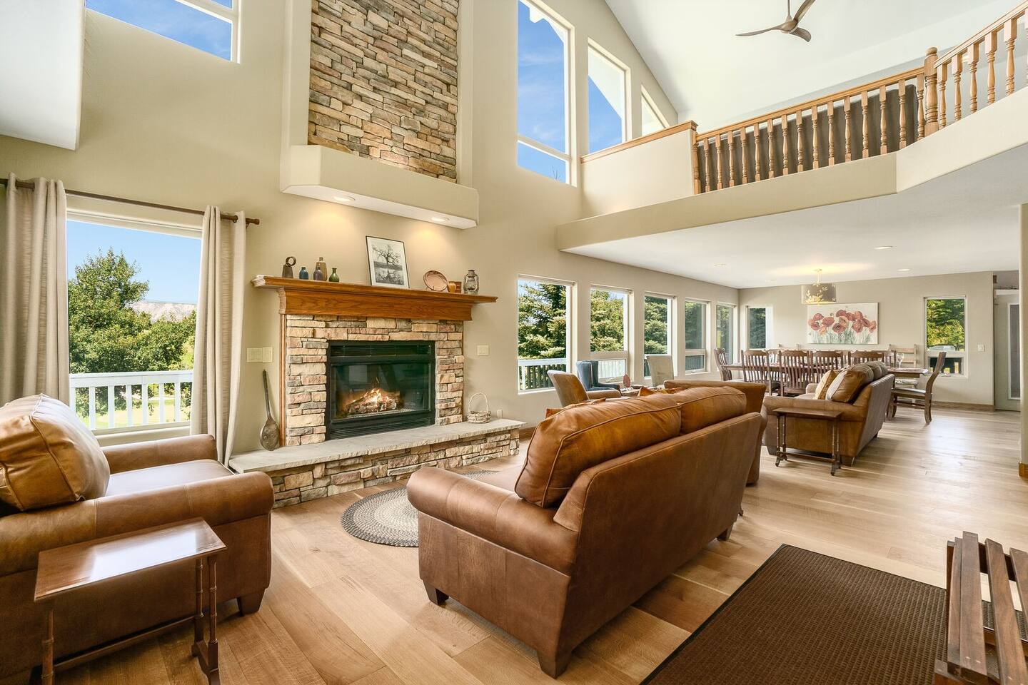 Great room on main floor.